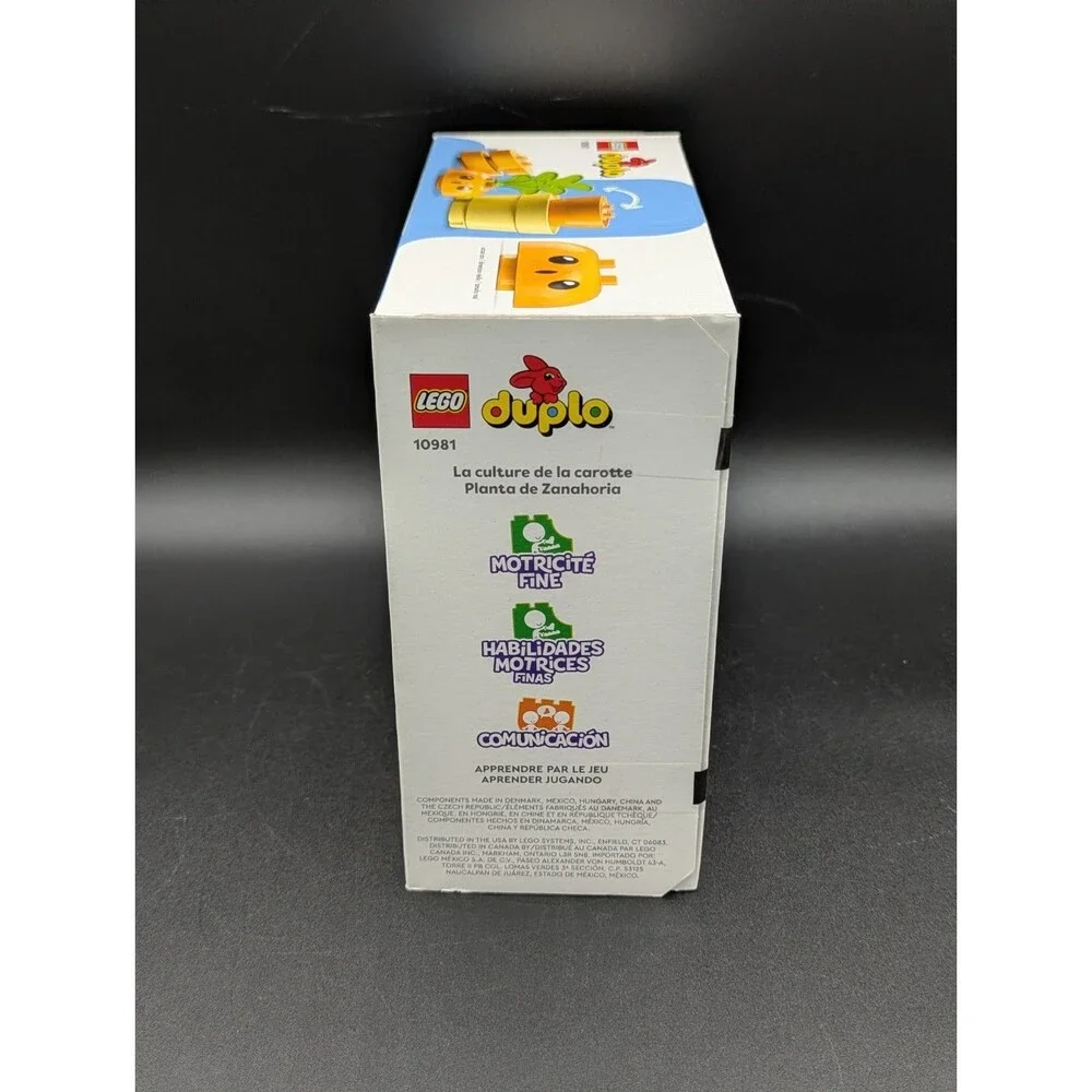 LEGO Duplo 10981 Growing Carrot Stacking Toy for Babies 11 Pcs Retired New